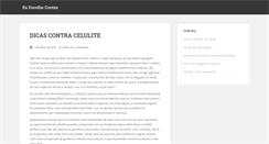 Desktop Screenshot of euescolhoacontax.com.br